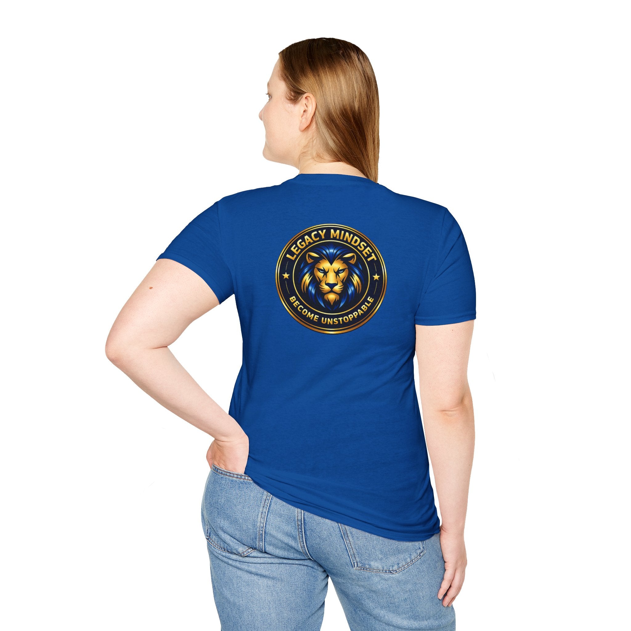 Discipline Today, Freedom Tomorrow T-Shirt — Legacy Mindset Lion Graphic