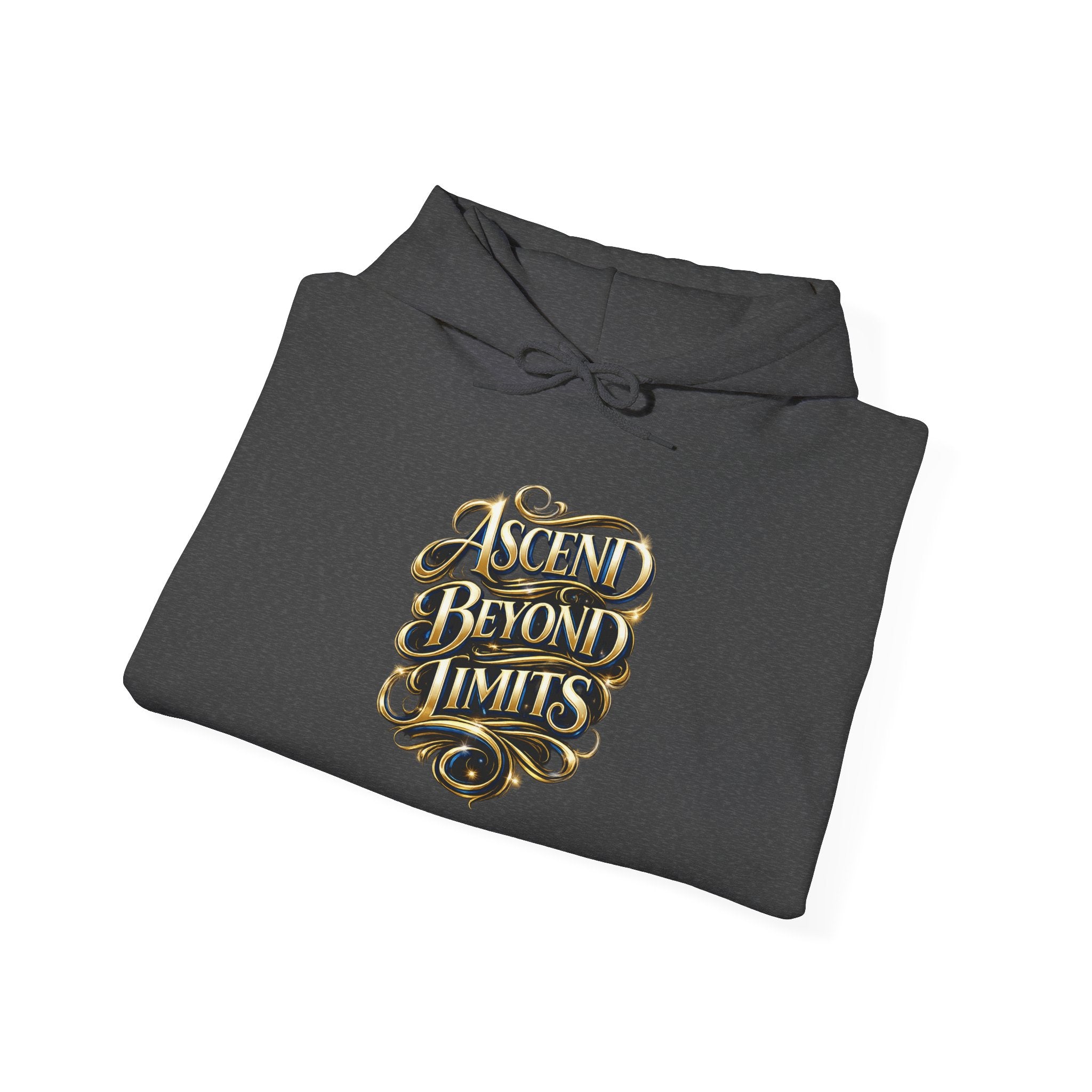 Ascend Beyond Limits Hoodie — “Average Is The Enemy” Inspirational Graphic Sweatshirt