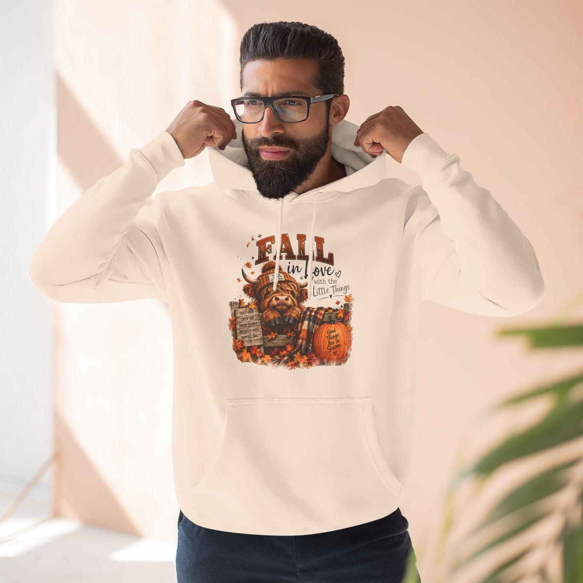 Fall in Love — Autumn Pumpkin Dog Hoodie