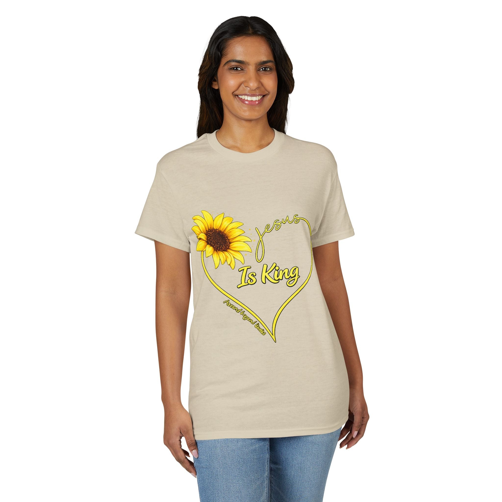 Jesus Is King Sunflower T-Shirt