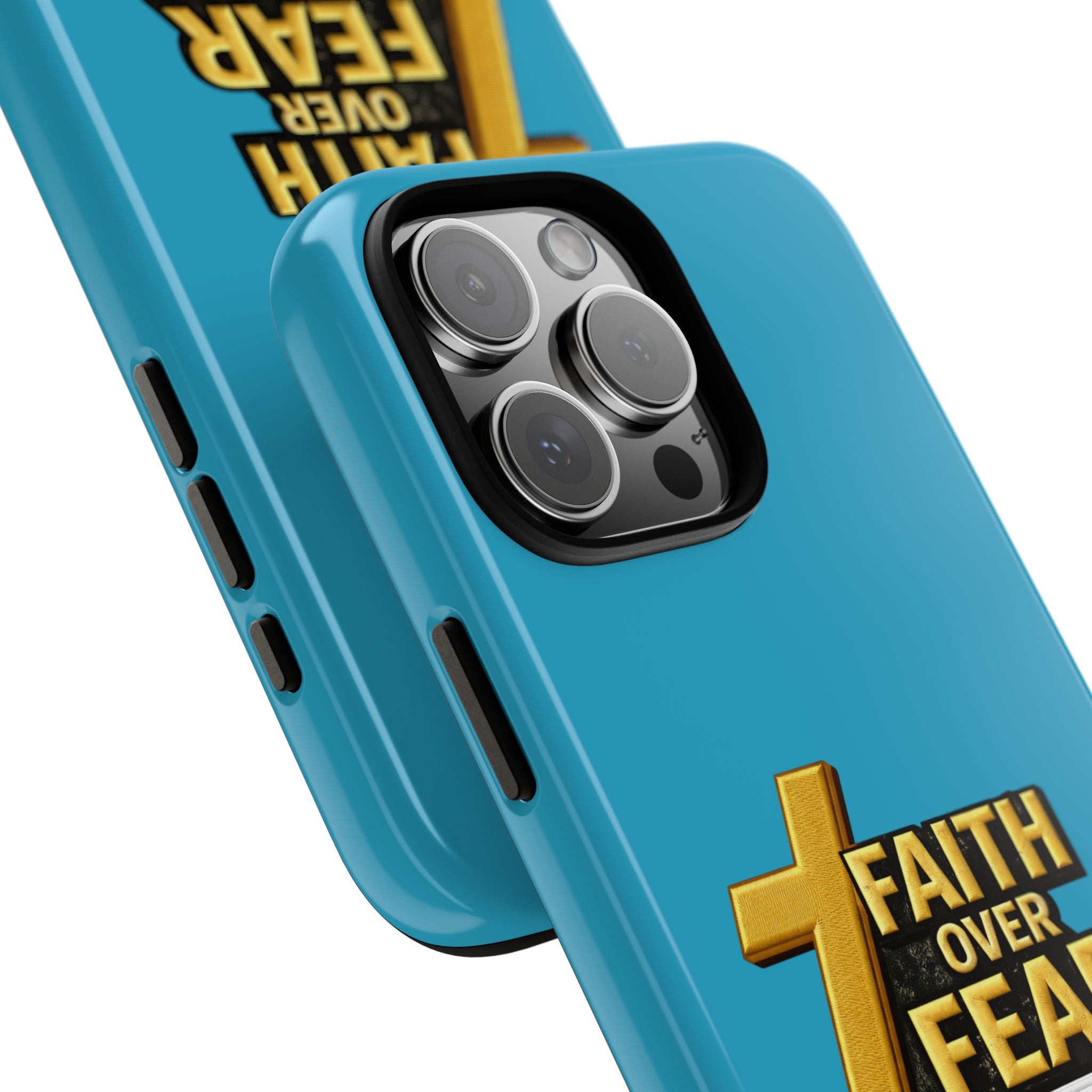 Faith Over Fear Tough Phone Case — "Ascend Beyond Limits" Inspirational Christian Protection
