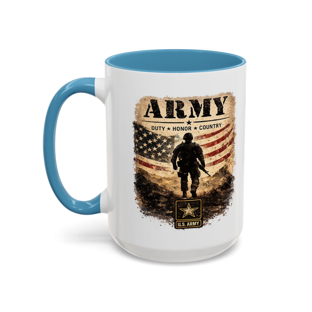 Army Military Tribute Accent Mug (11/15oz)