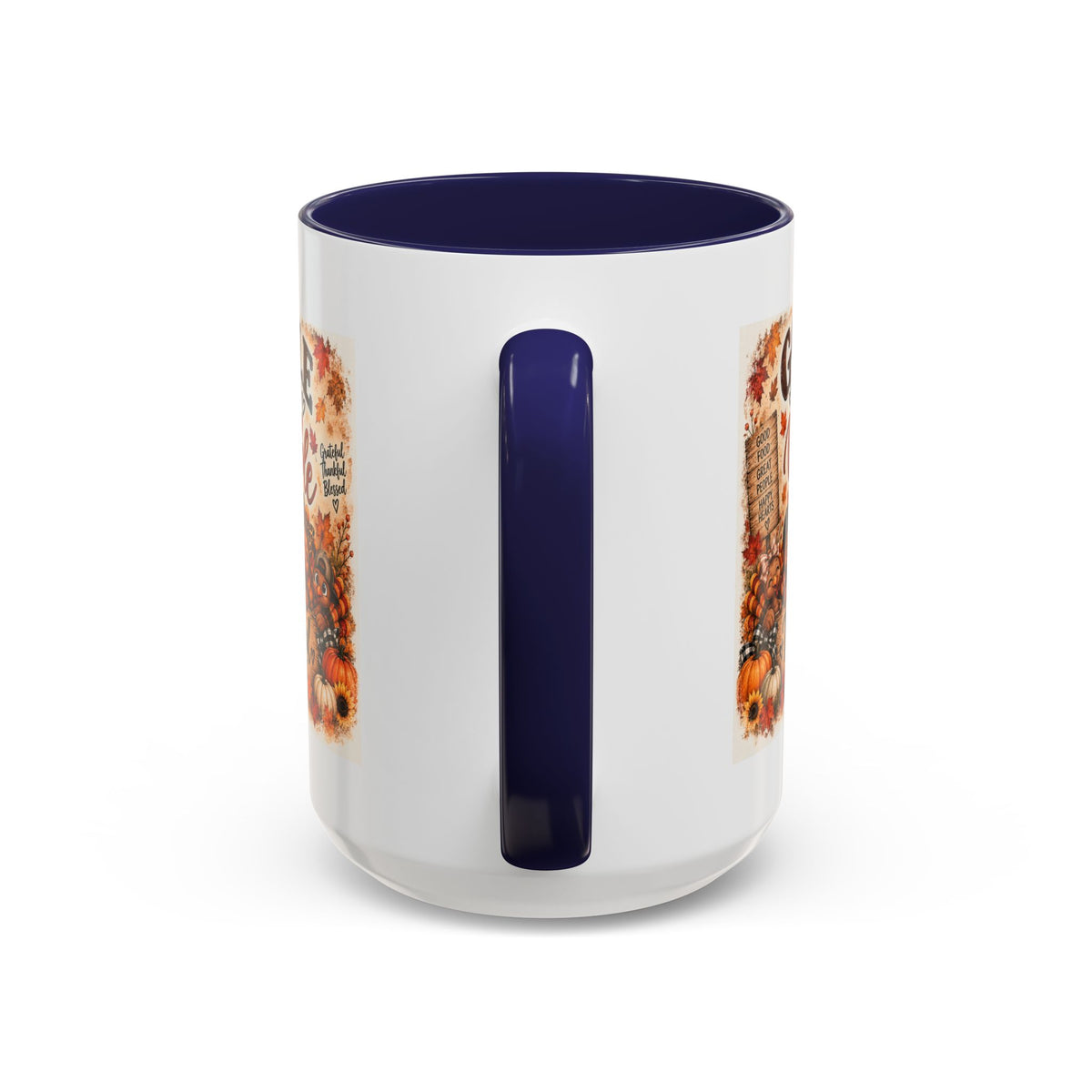 Gobble 'Til You Wobble — Thanksgiving Accent Mug