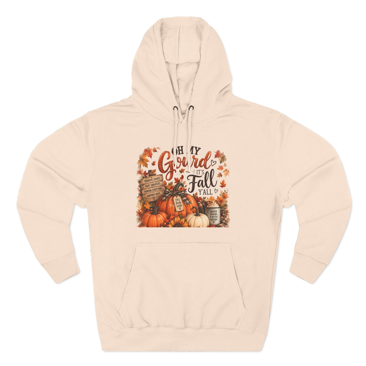 Oh My Gourd, It's Fall — Harvest Pumpkin Hoodie