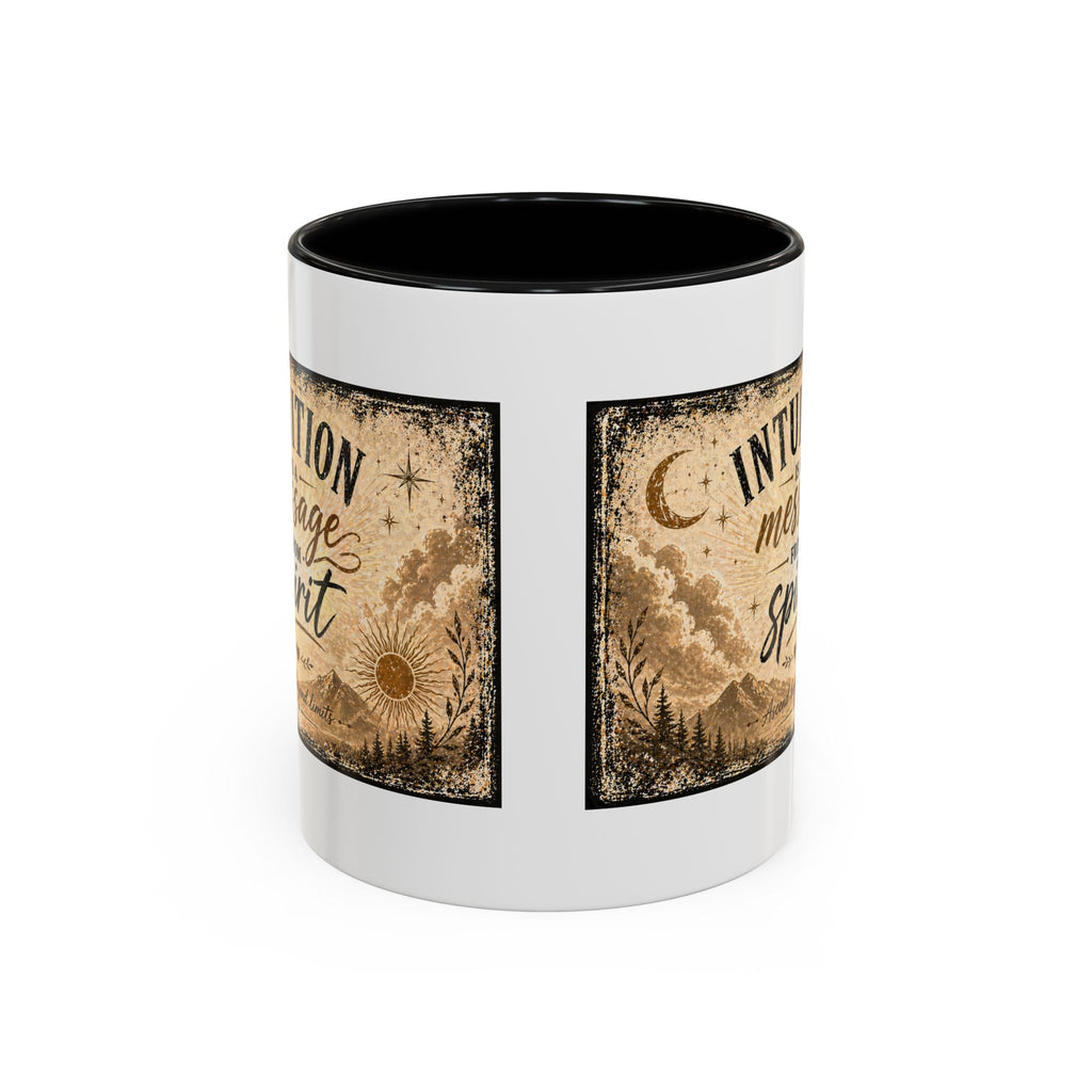 Intuition Is a Message from Spirit Ceramic Coffee Mug