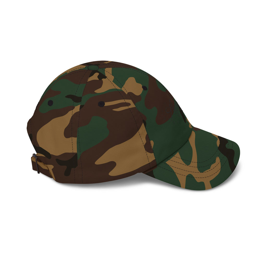 Aquarius Dad Cap – Elegant Script Zodiac Baseball Hat
