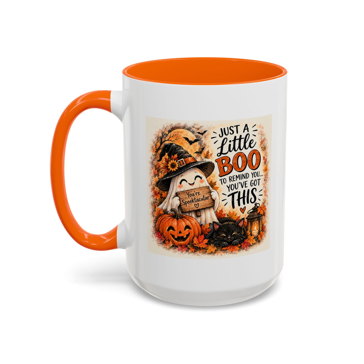 Just a Little Boo — You've Got This Halloween Accent Mug