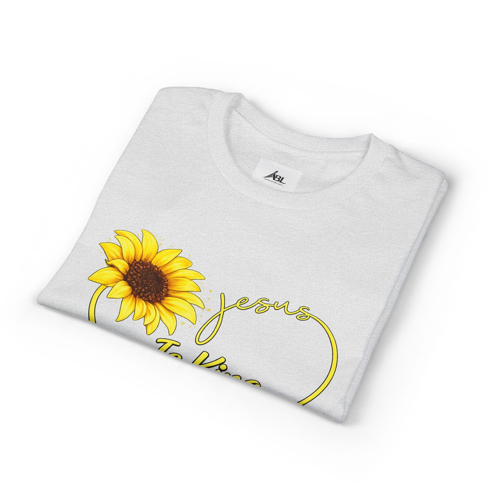 Jesus Is King Sunflower T-Shirt