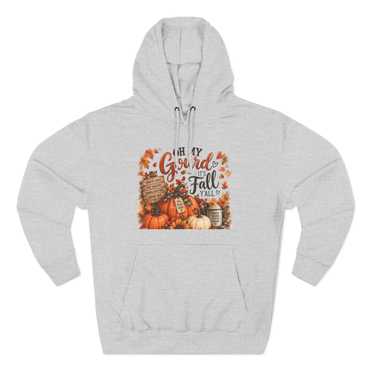 Oh My Gourd, It's Fall — Harvest Pumpkin Hoodie