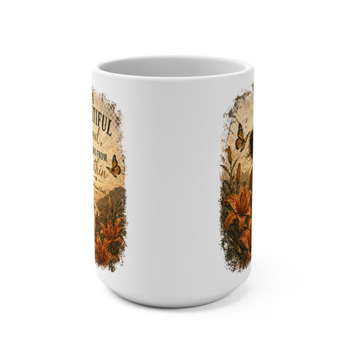 A Beautiful Soul Glows From Within — 15 oz Inspirational Mug