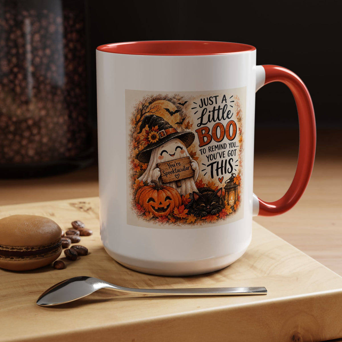 Just a Little Boo — You've Got This Halloween Accent Mug