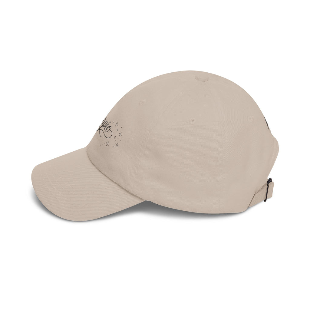 Scorpio Script Dad Cap — Astrological Zodiac Baseball Hat