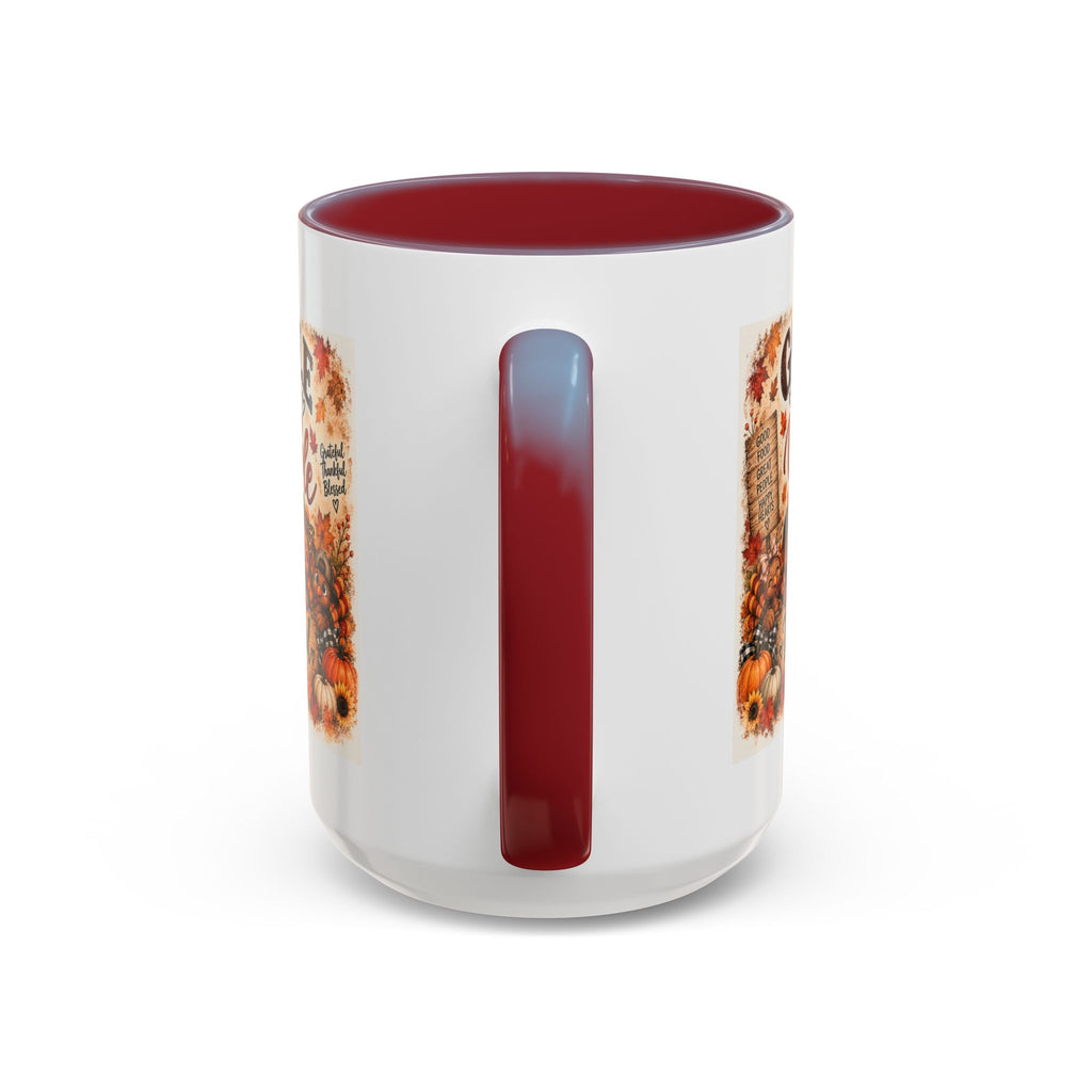 Gobble 'Til You Wobble — Thanksgiving Accent Mug