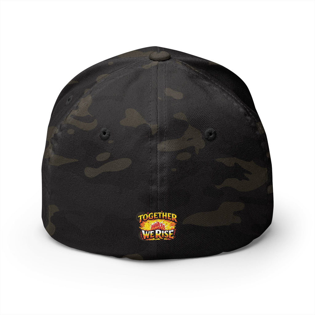 Ascend Mountain Embroidered Hat — 'Together We Rise' Closed-Back Cap