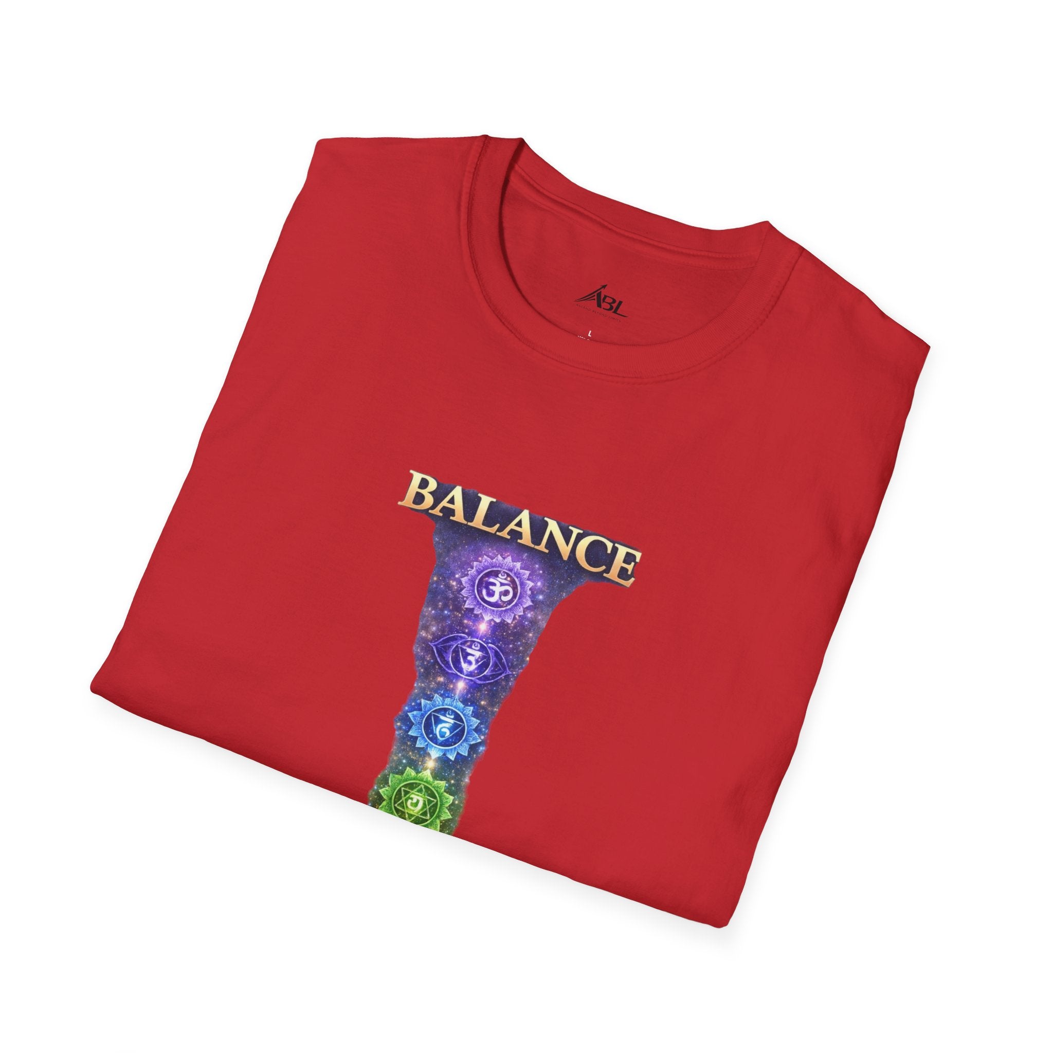 Chakra Balance T-Shirt — 'Balance Within' Spiritual Yoga Tee (Your Only Limit)