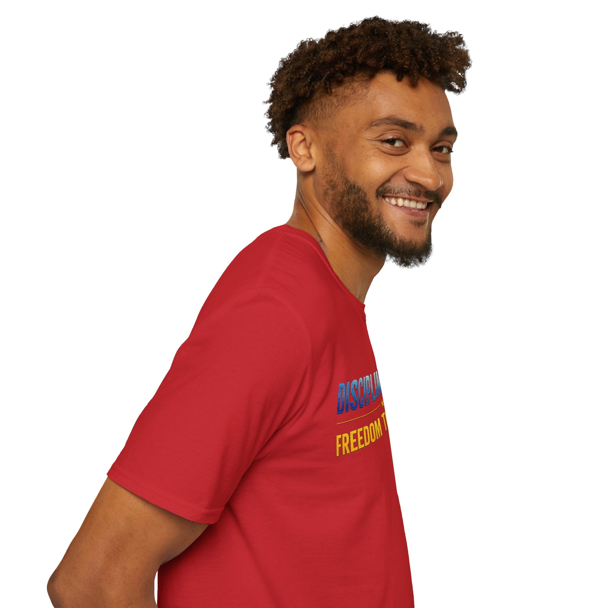 Discipline Today, Freedom Tomorrow T-Shirt — Legacy Mindset Lion Graphic