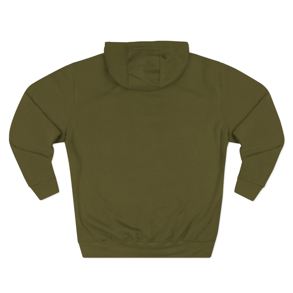 Fearless & Focused Shield Hoodie — Motivational Graphic Pullover