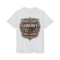 They Said I Couldn't So I Did T-Shirt — Motivational Motorcycle Flames Graphic Tee