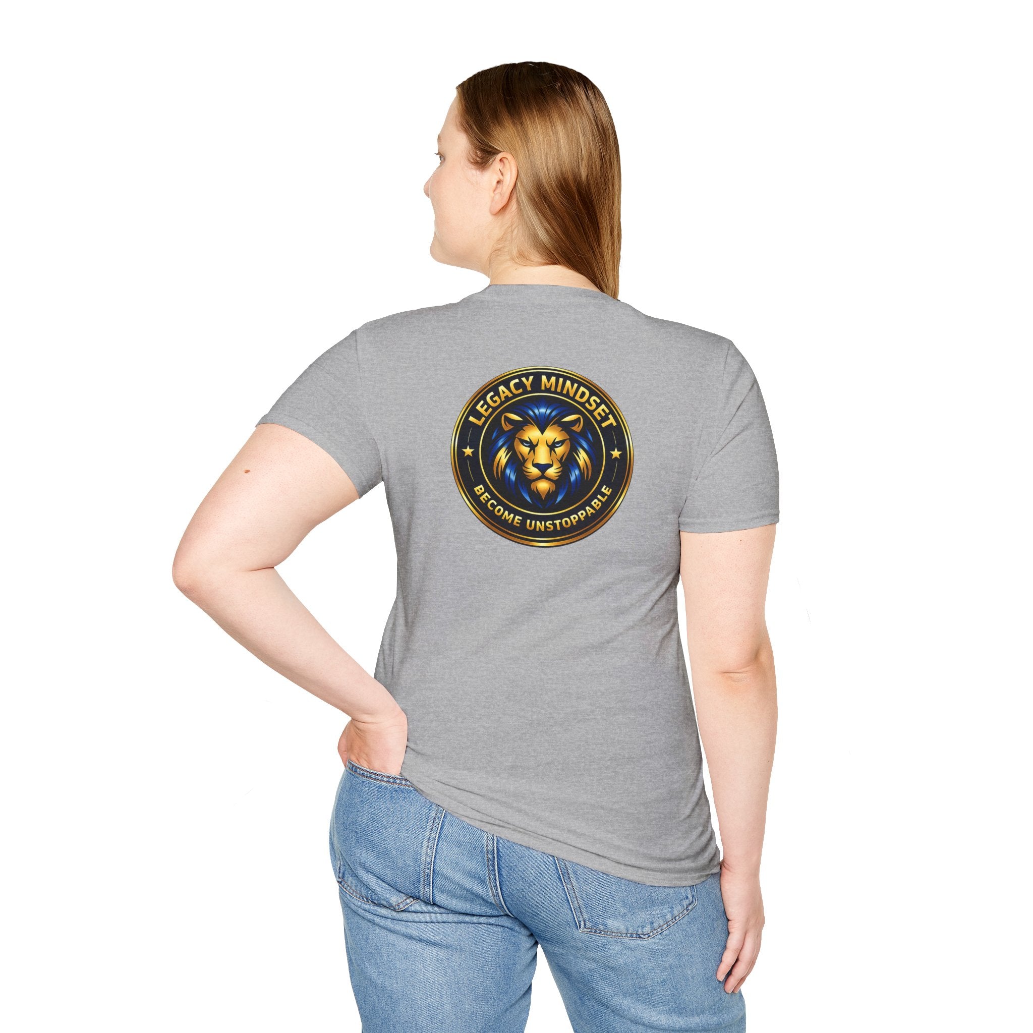 Discipline Today, Freedom Tomorrow T-Shirt — Legacy Mindset Lion Graphic