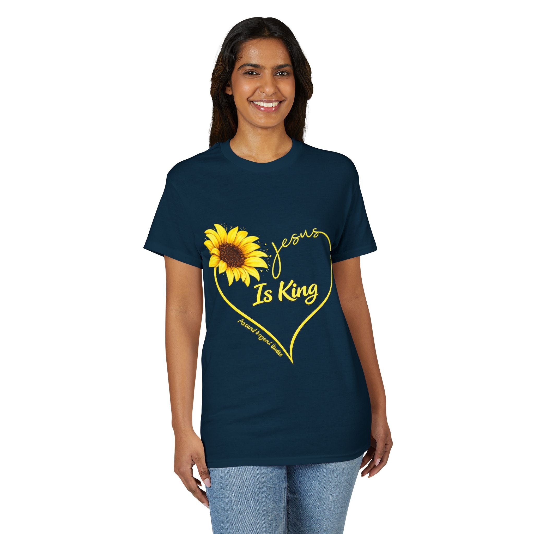 Jesus Is King Sunflower T-Shirt