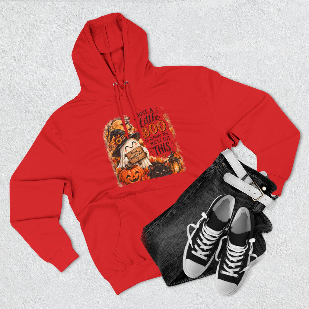 Just a Little Boo — Encouraging Halloween Hoodie