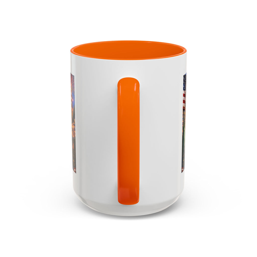 Patriotic Coffee Mug - "Happy 250 America!" Anniversary Design