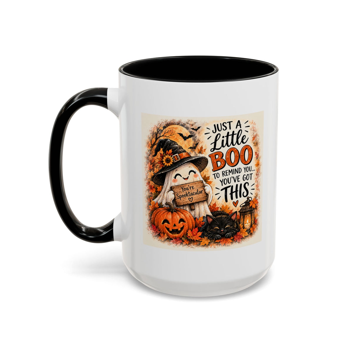 Just a Little Boo — You've Got This Halloween Accent Mug