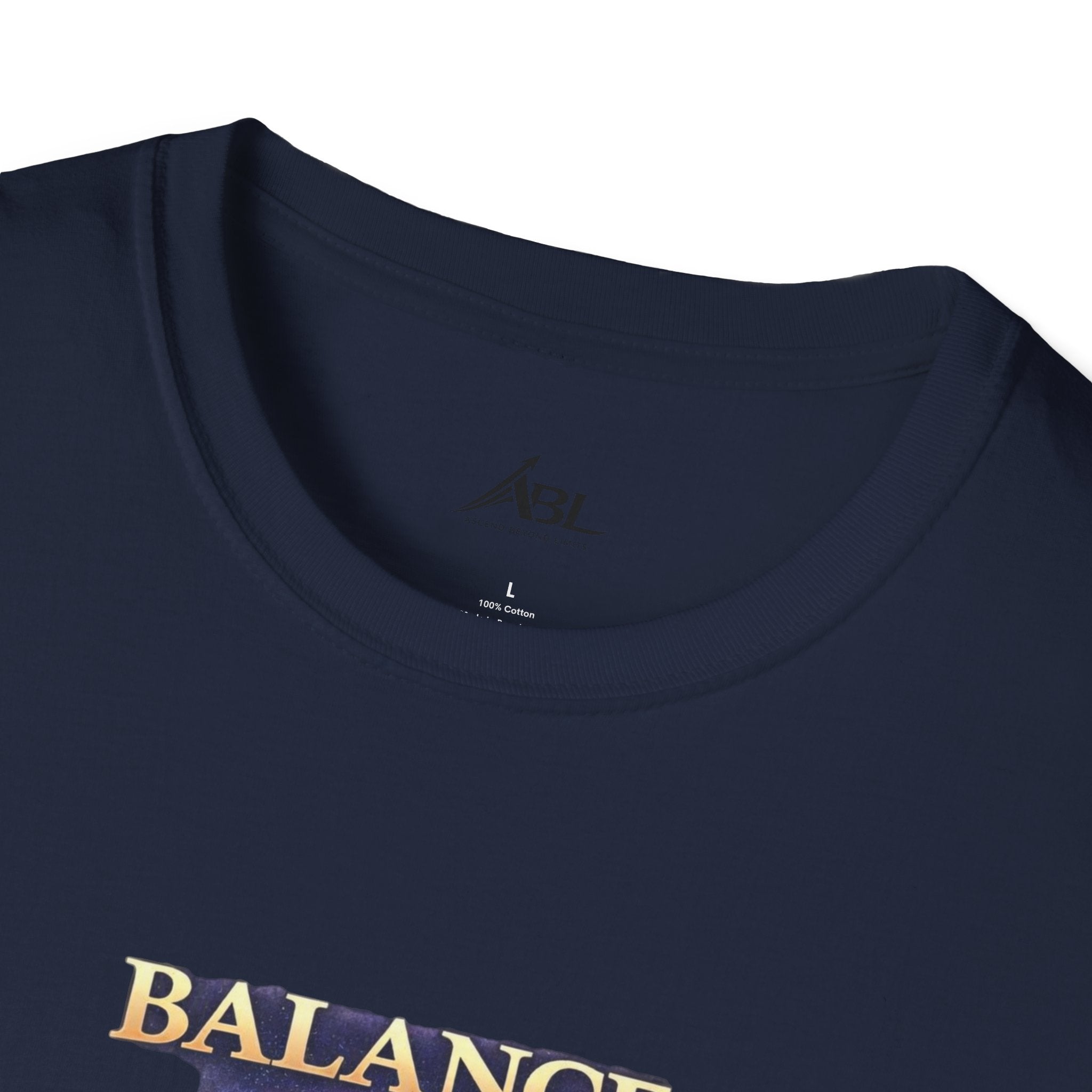 Chakra Balance T-Shirt — 'Balance Within' Spiritual Yoga Tee (Your Only Limit)