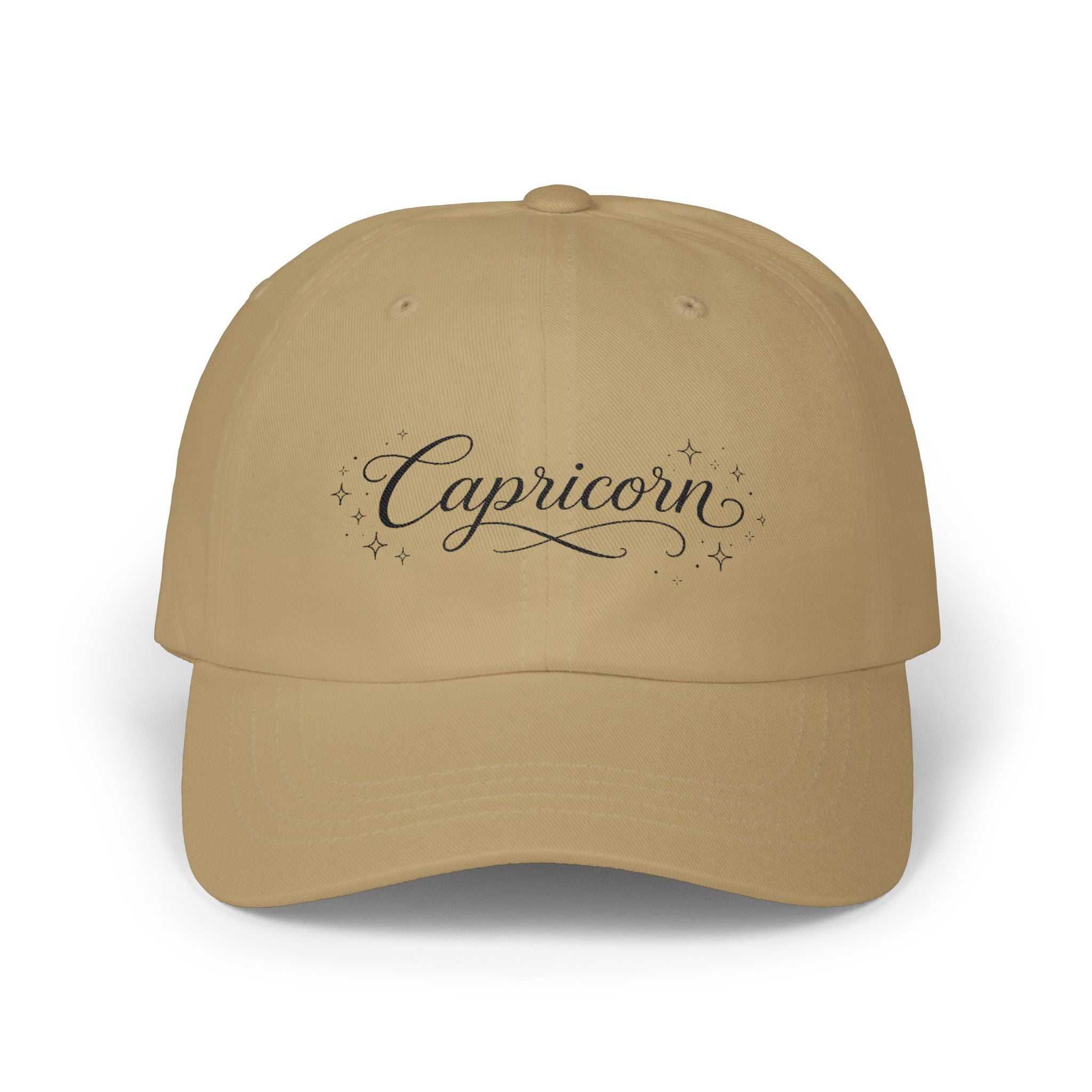 Capricorn Embroidered Dad Cap – Zodiac Astrology Hat