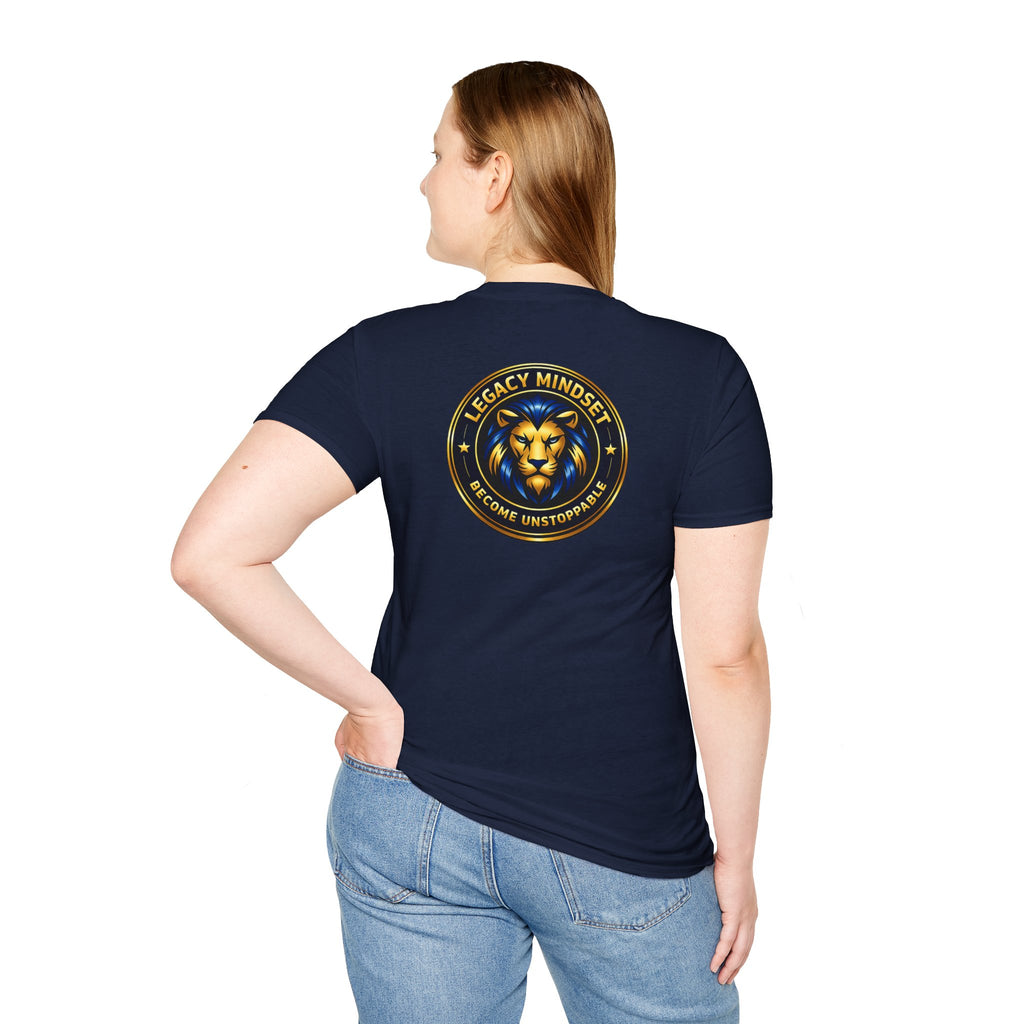 Discipline Today, Freedom Tomorrow T-Shirt — Legacy Mindset Lion Graphic