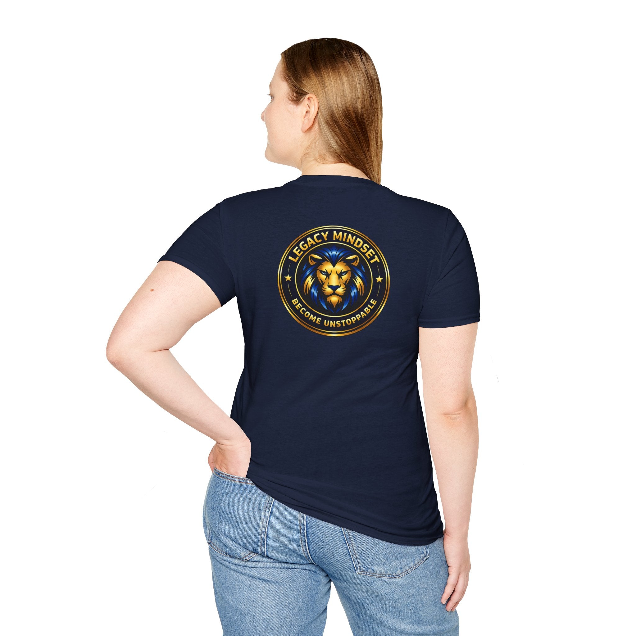Discipline Today, Freedom Tomorrow T-Shirt — Legacy Mindset Lion Graphic