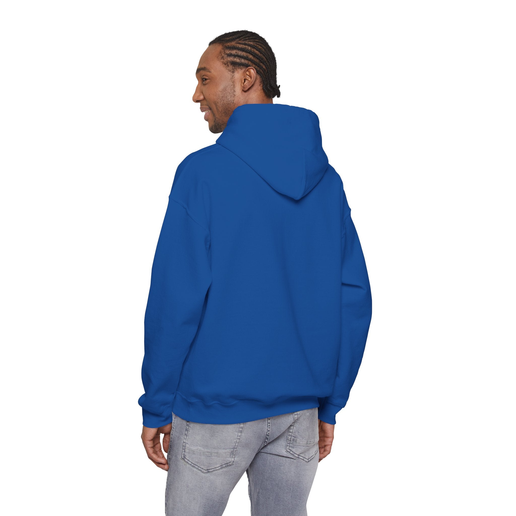 Never Fold Hoodie — 'God Has You' Faith Graphic Sweatshirt