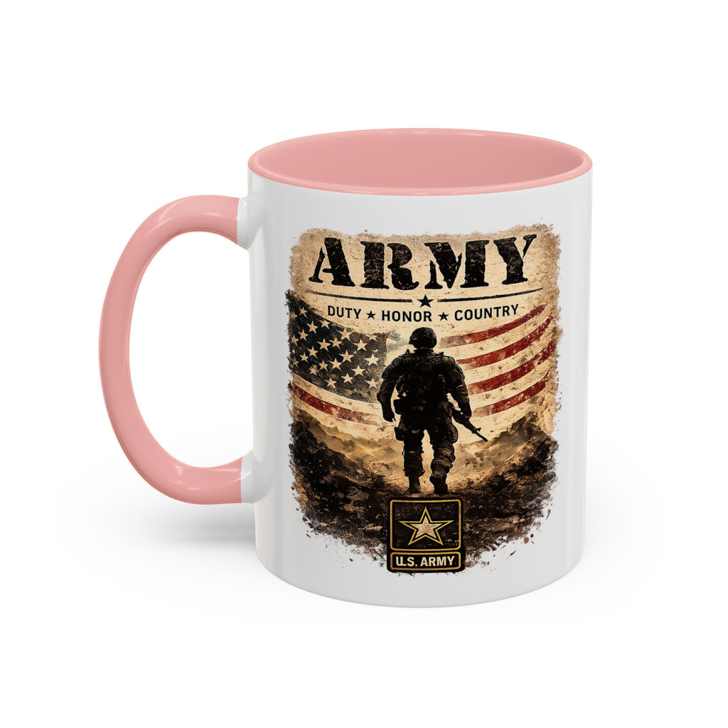 Army Military Tribute Accent Mug (11/15oz)