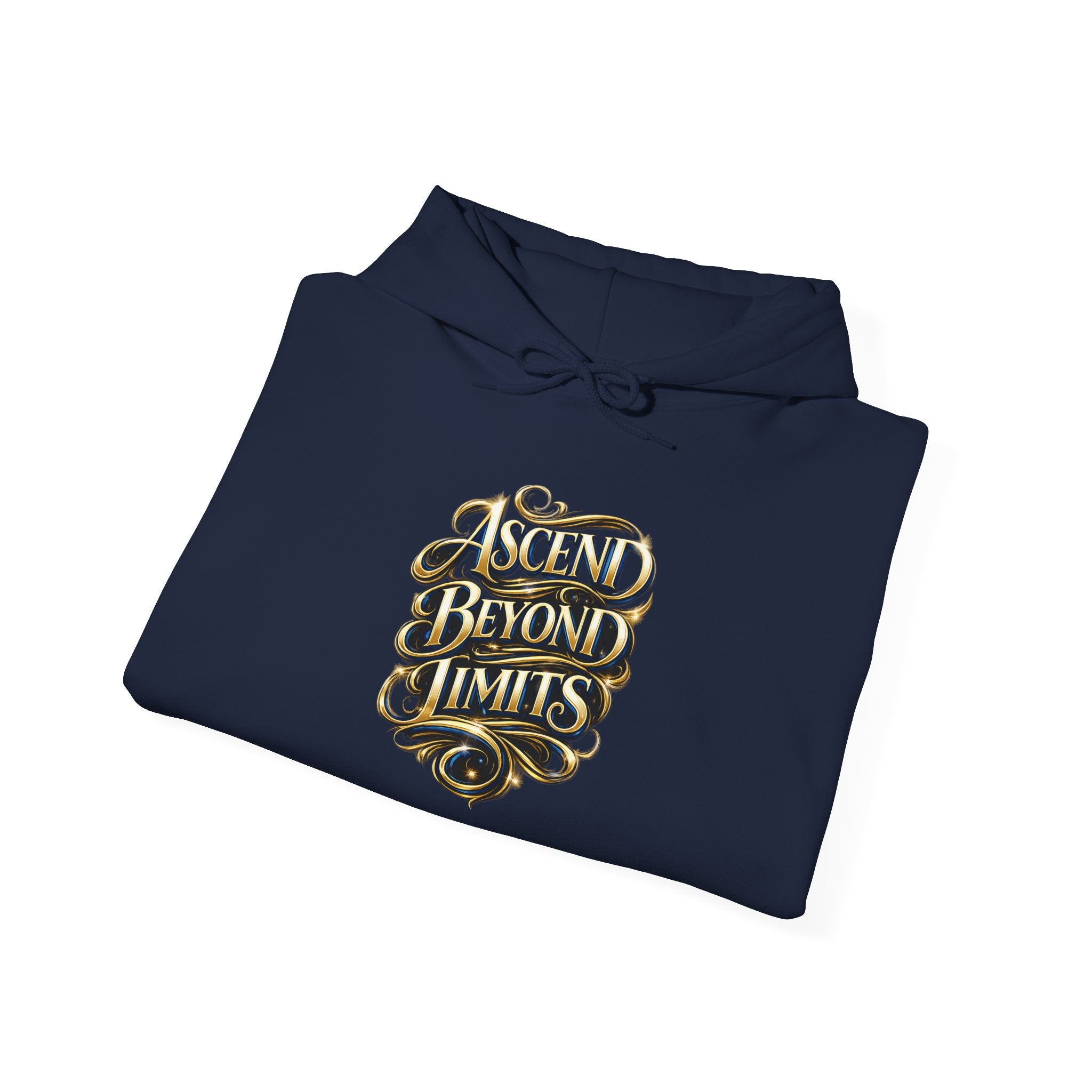 Ascend Beyond Limits Hoodie — “Average Is The Enemy” Inspirational Graphic Sweatshirt