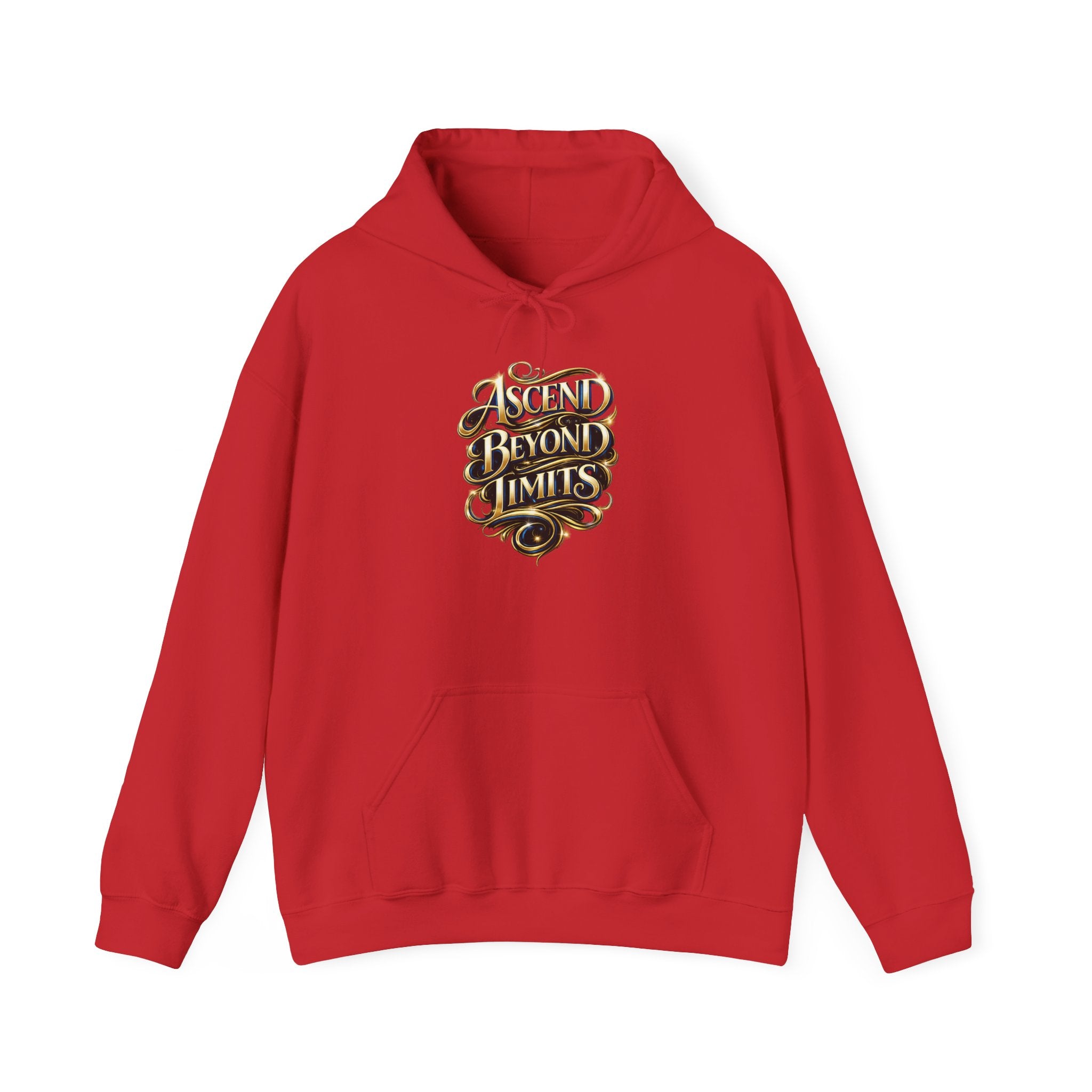Ascend Beyond Limits Hoodie — “Average Is The Enemy” Inspirational Graphic Sweatshirt