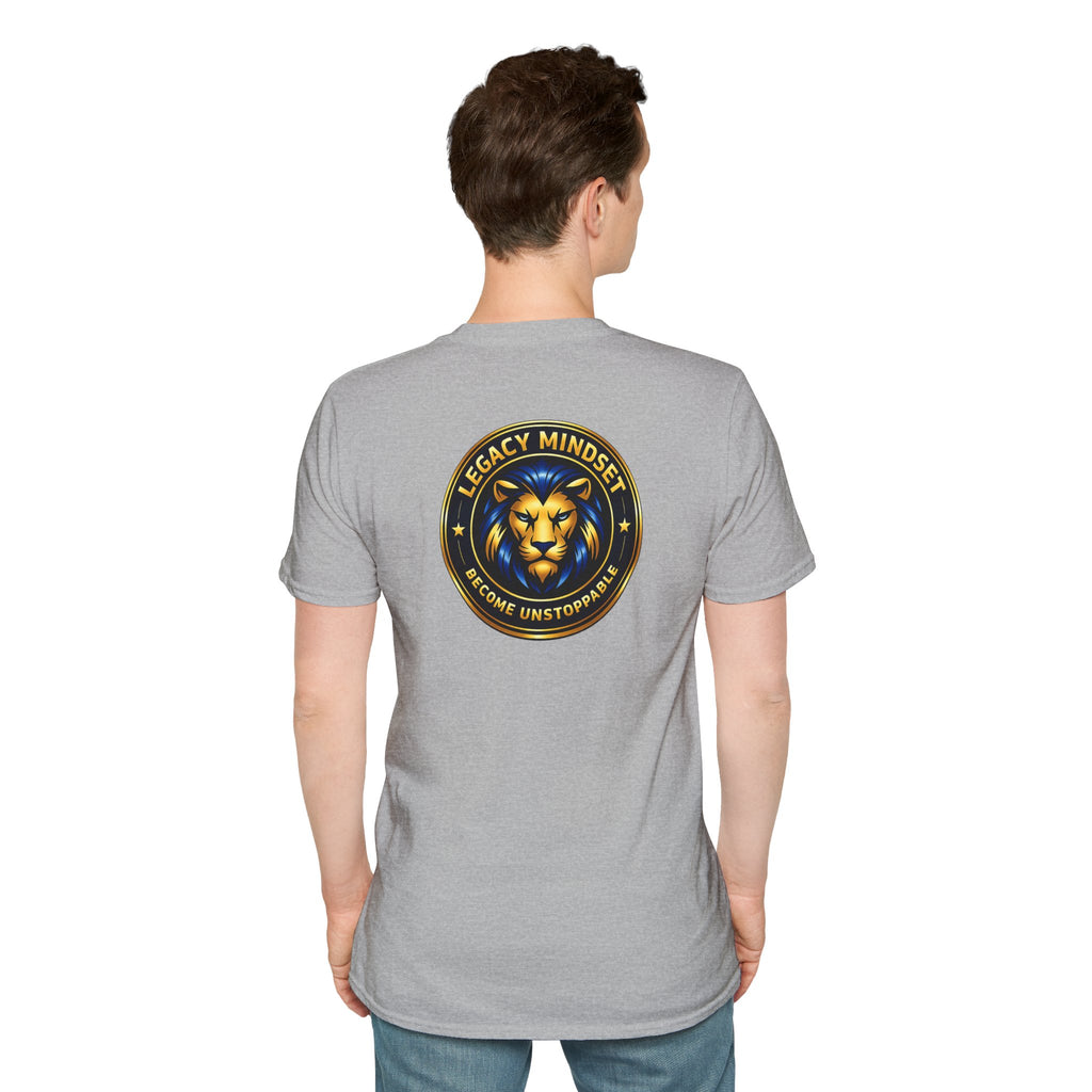 Discipline Today, Freedom Tomorrow T-Shirt — Legacy Mindset Lion Graphic