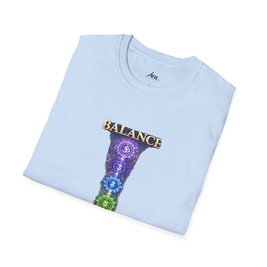 Chakra Balance T-Shirt — 'Balance Within' Spiritual Yoga Tee (Your Only Limit)