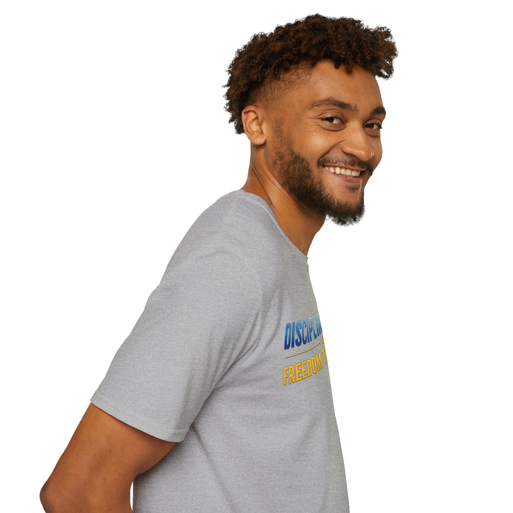 Discipline Today, Freedom Tomorrow T-Shirt — Legacy Mindset Lion Graphic