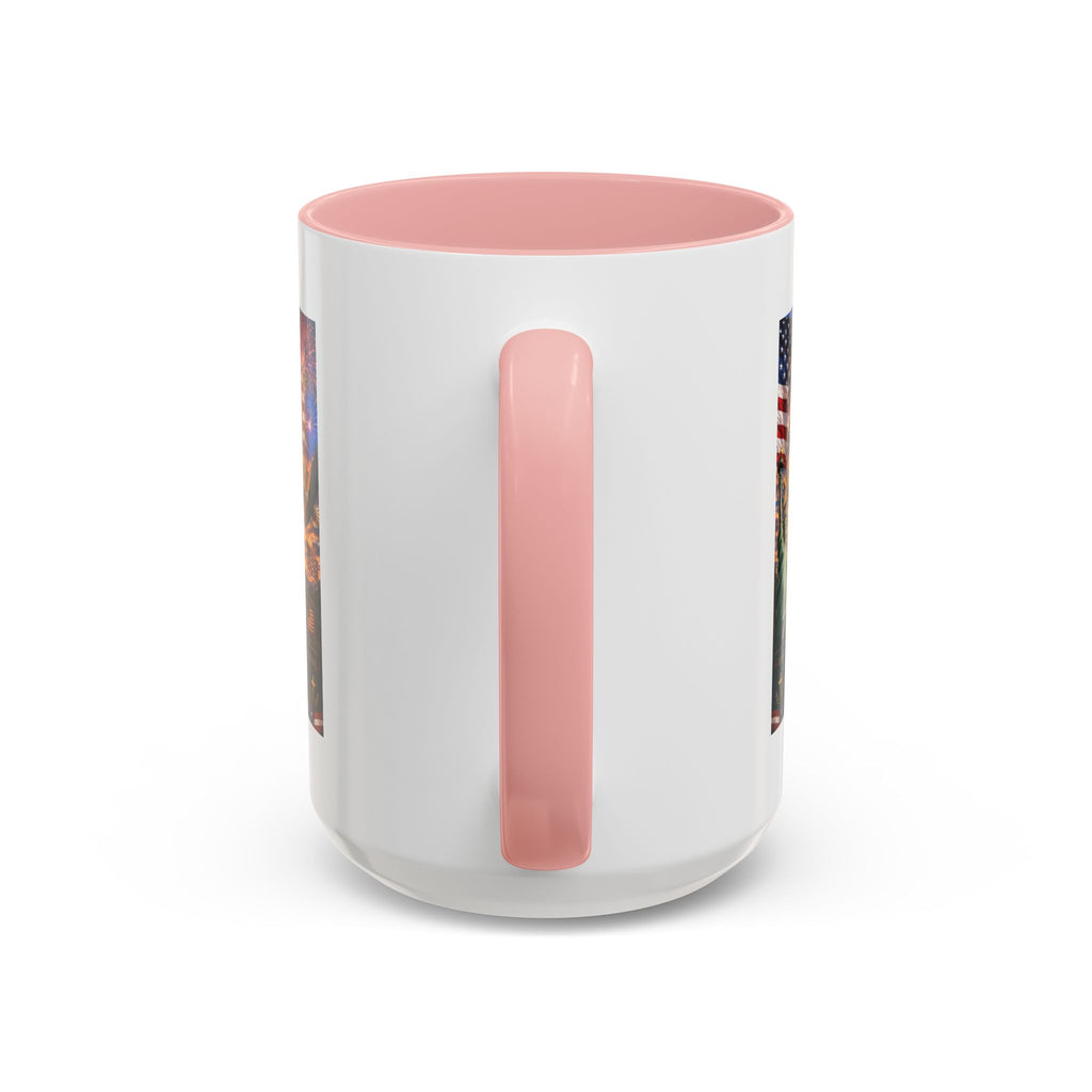 Patriotic Coffee Mug - "Happy 250 America!" Anniversary Design