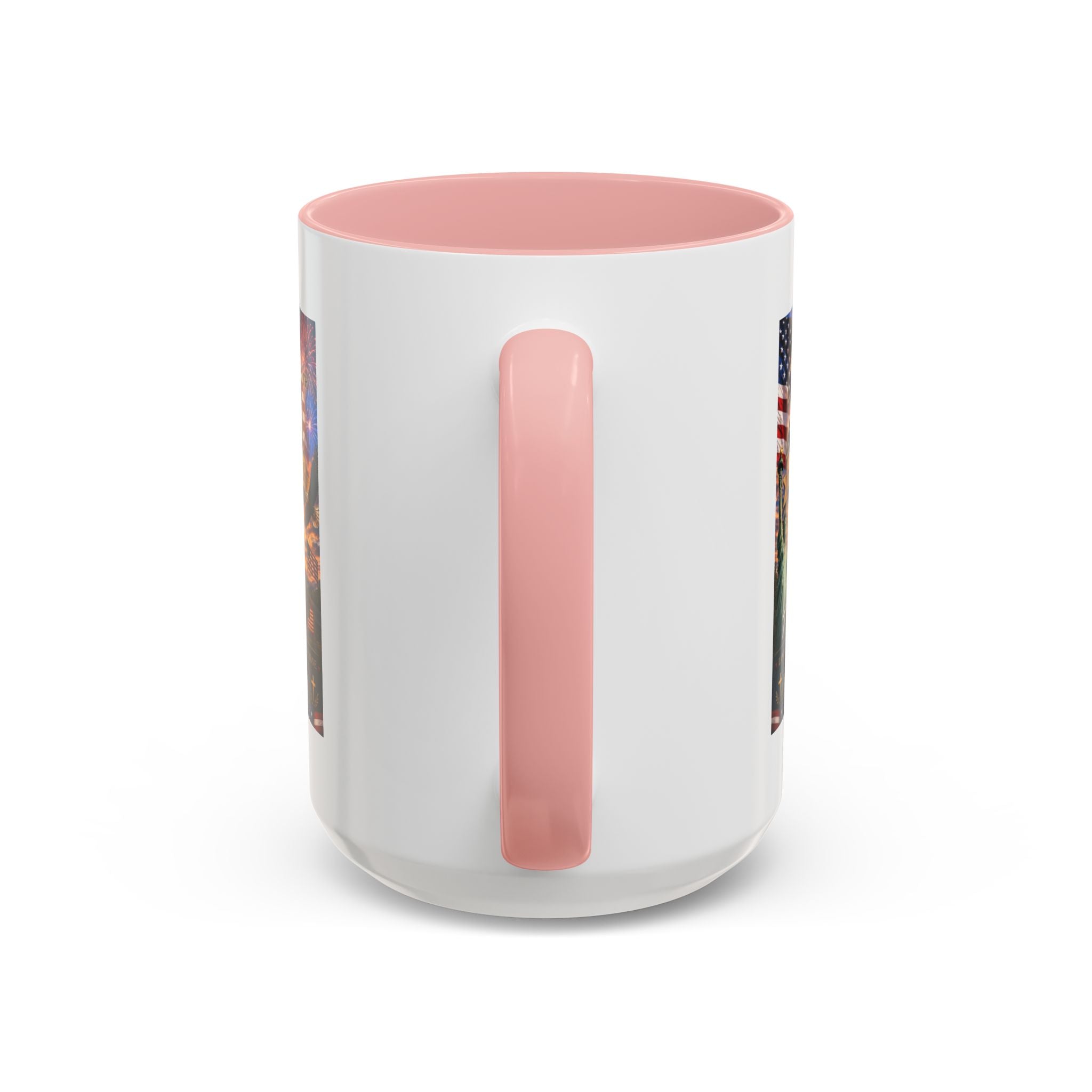 Patriotic Coffee Mug - "Happy 250 America!" Anniversary Design