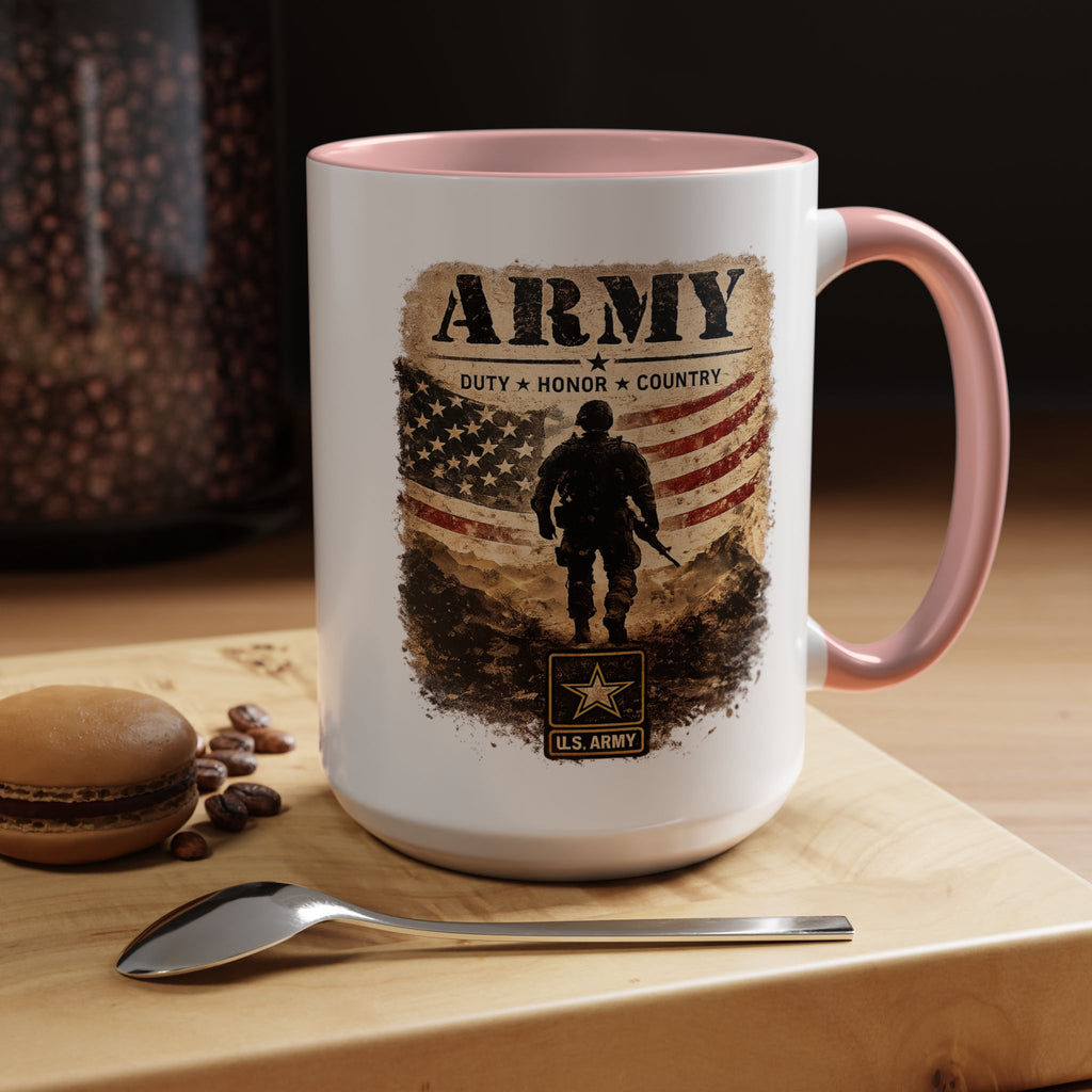 Army Military Tribute Accent Mug (11/15oz)