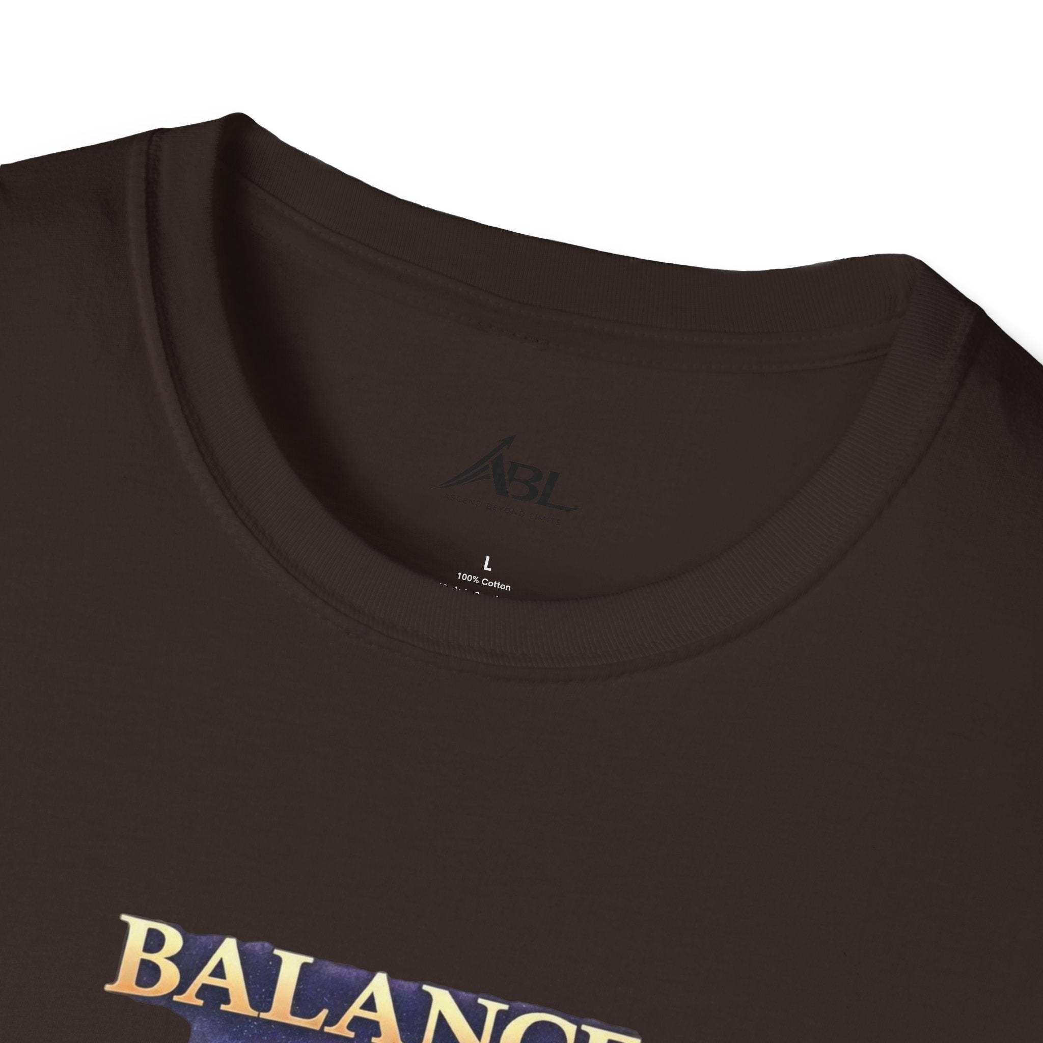 Chakra Balance T-Shirt — 'Balance Within' Spiritual Yoga Tee (Your Only Limit)