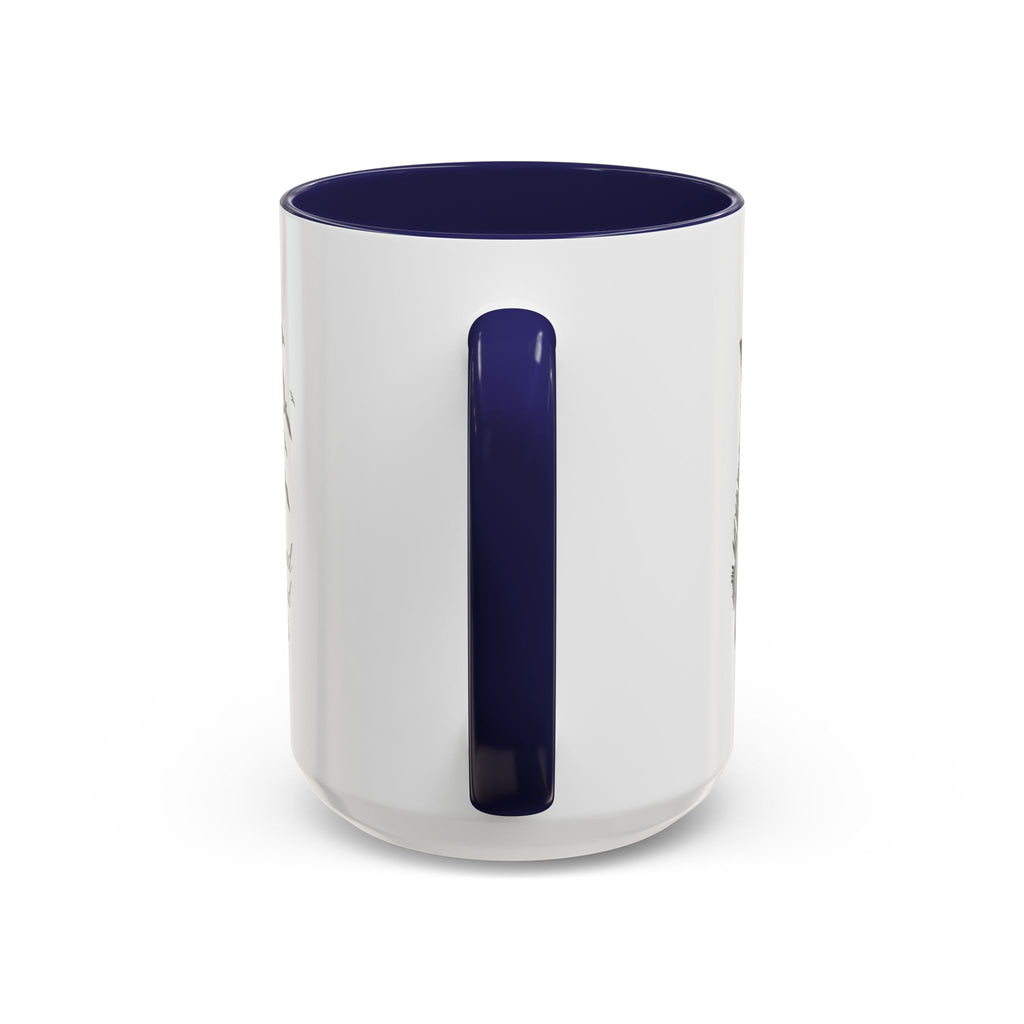 Ascend Beyond Limits- hand sketched feather Coffee-Accent Mug (11/15oz)