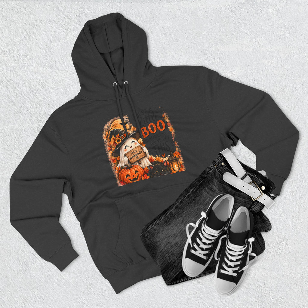 Just a Little Boo — Encouraging Halloween Hoodie