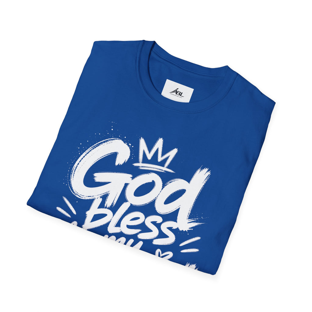 God Bless My Fam T-Shirt — Faith-Based Family Graphic Tee