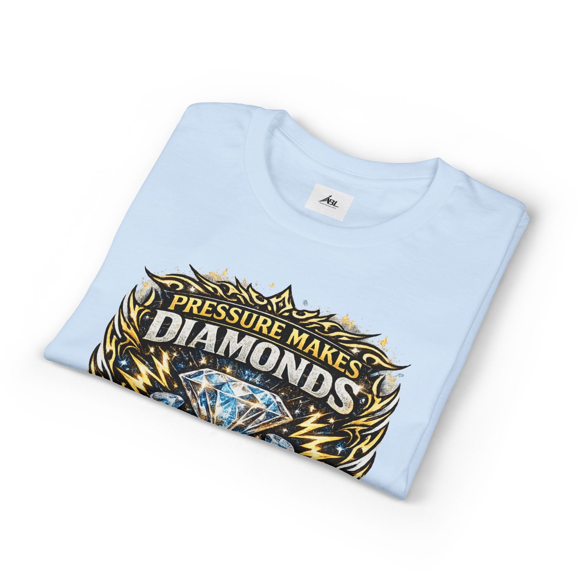 Pressure Makes Diamonds T-Shirt — Motivational Inspirational Graphic Tee