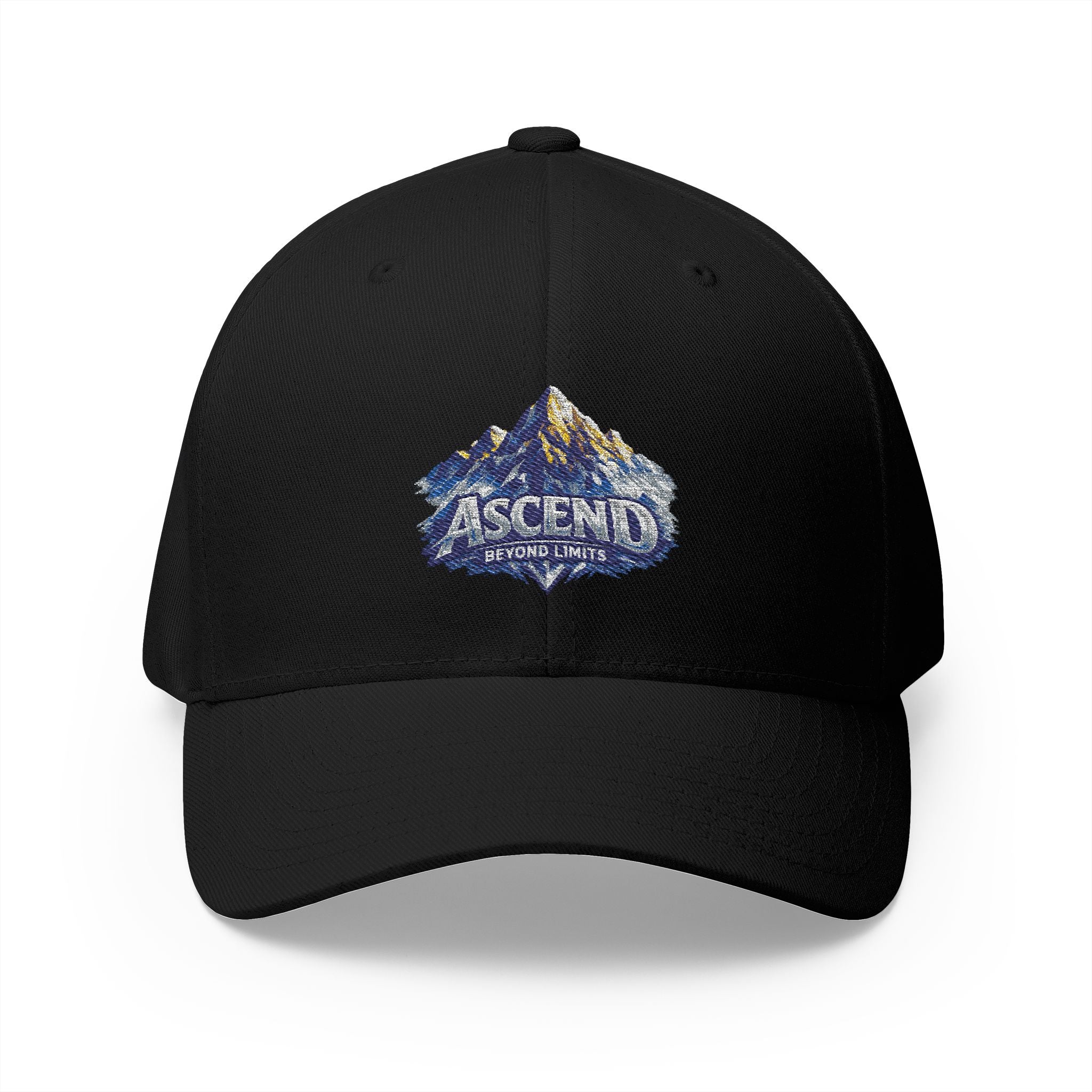 Ascend Mountain Embroidered Hat — 'Together We Rise' Closed-Back Cap