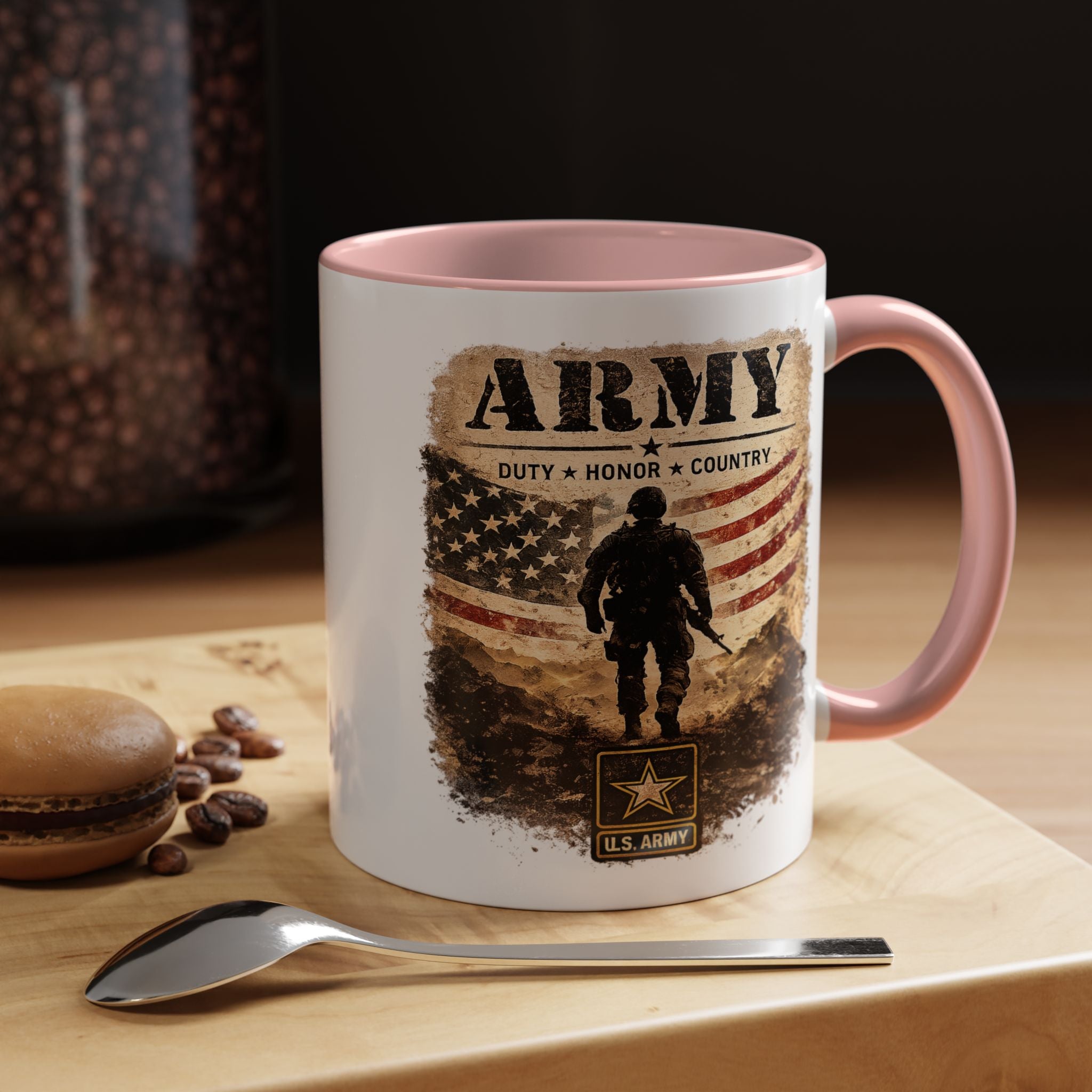 Army Military Tribute Accent Mug (11/15oz)