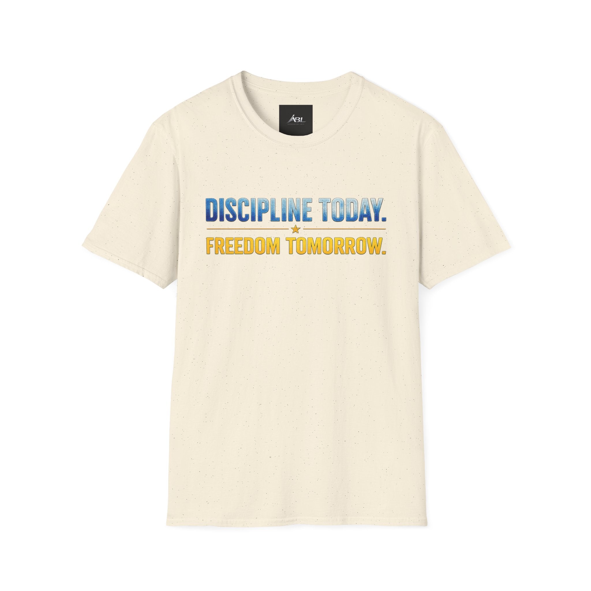 Discipline Today, Freedom Tomorrow T-Shirt — Legacy Mindset Lion Graphic