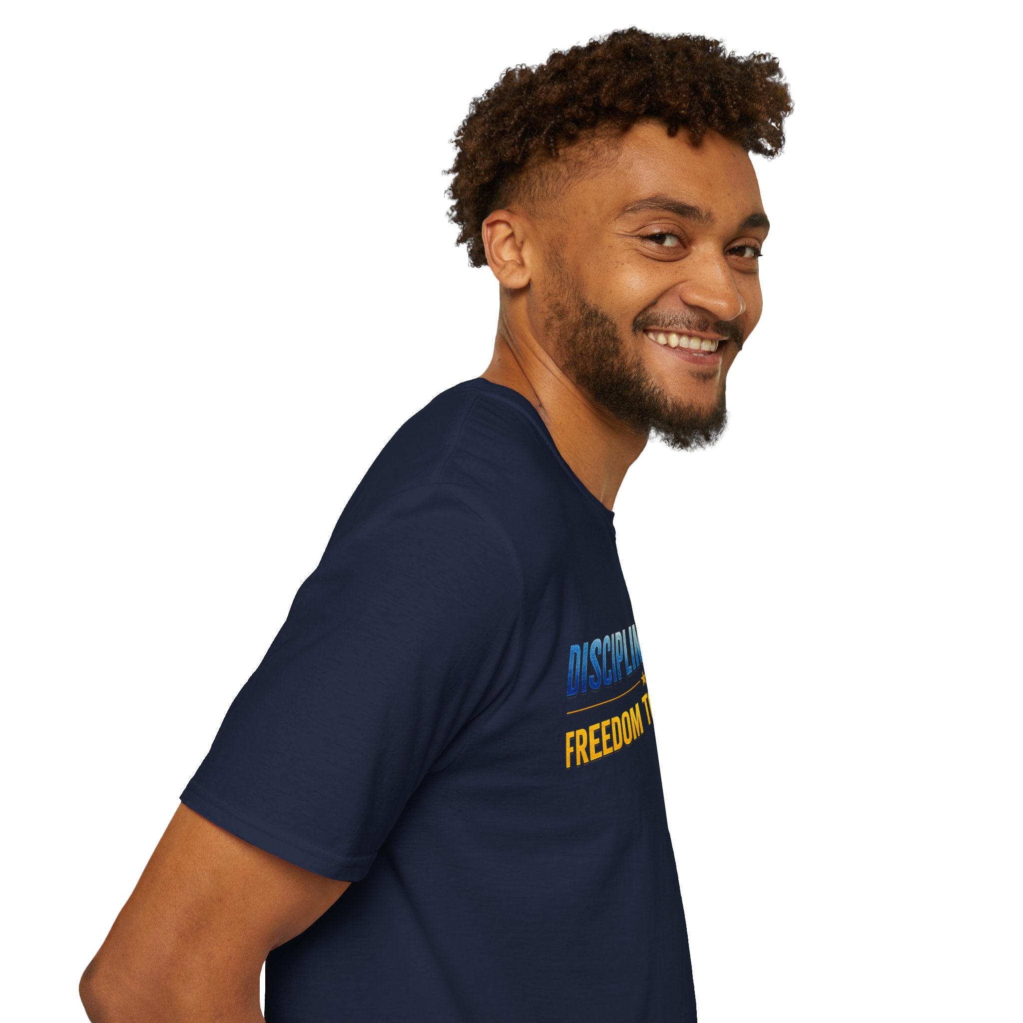 Discipline Today, Freedom Tomorrow T-Shirt — Legacy Mindset Lion Graphic